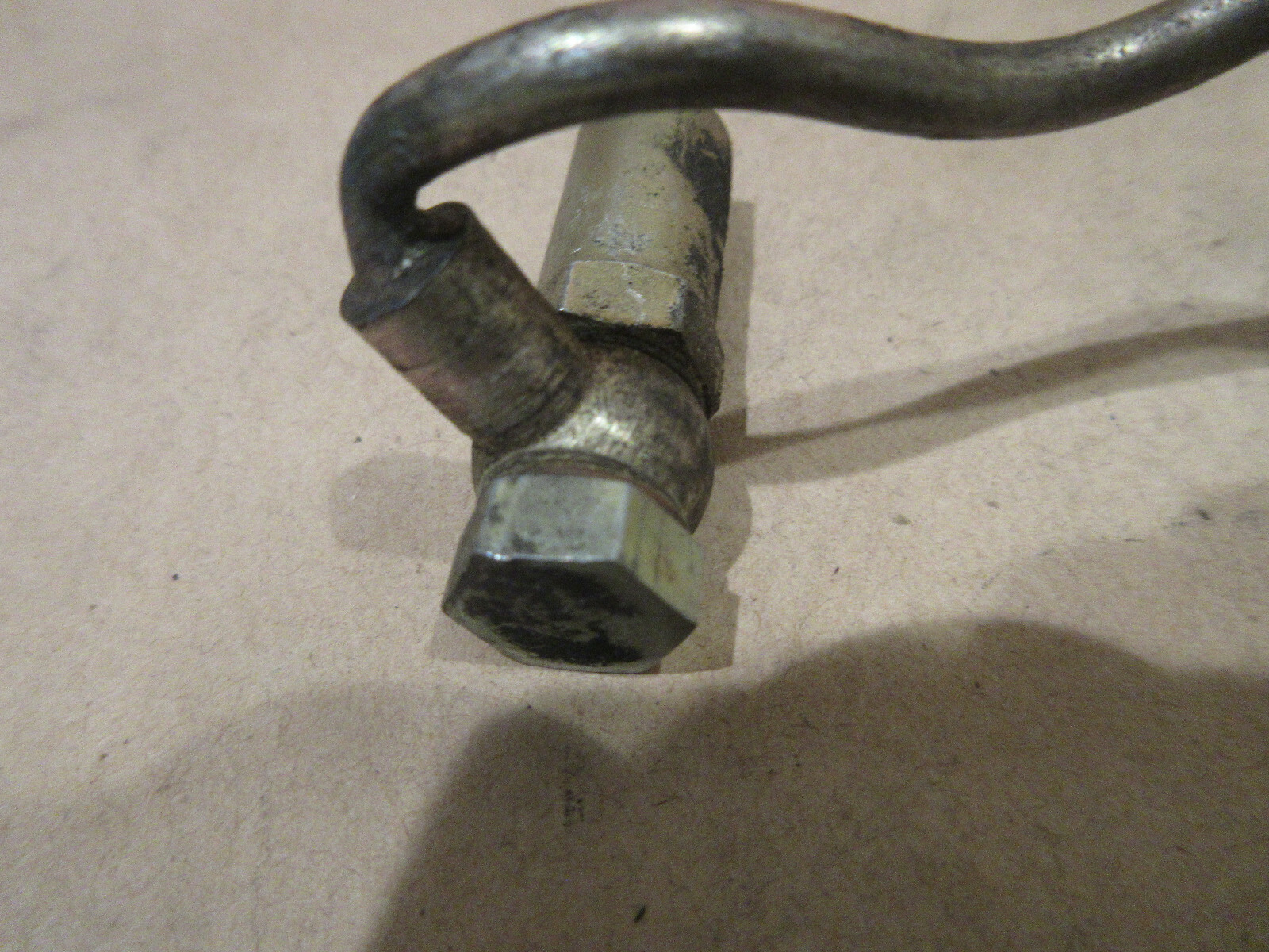 Ferrari Testarossa -  Shaped Fuel Pipe For RH Cold Start P/N 125879