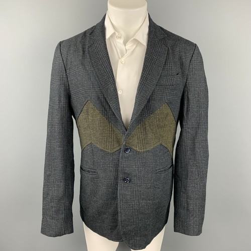 Dwight Smith Menswear Homme Rare Vintage 1960 Laine Tweed Manteau Sport Size 44R