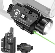 Universal Light Laser Combo wi/P320Compact M18 Holster,Green Beam&Tactical Light