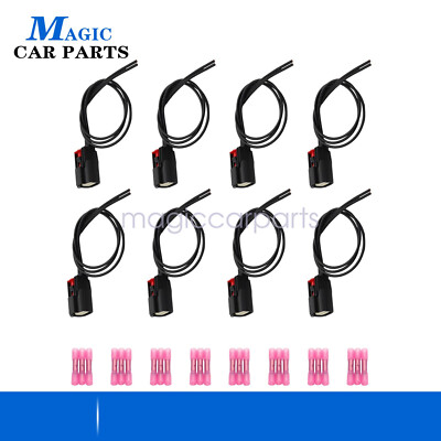 8x For Ford V6 V8 Flex F150 2013-2019 Ignition Coil Connector Plug 9U2Z14S411EA