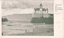 San Francisco, CALIFORNIA - Cliff House & Seal Rocks - 1906