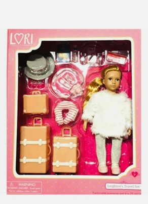 LORI Doll Leighton's Travel Set Battat Our Generation 6''  ~New~