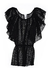 NWT Jessica Simpson Swim Cover Up, Black Small Msrp 76 SW-27 