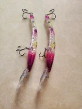 800 SERIES REEF RUNNER 2 BRAND NEW LURES BOTH SAME COLOR PRE ACME MADE IN 2017