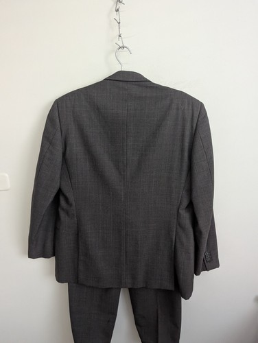 Ermenegildo Zegna 2 Piece Suit Mens Size 50 R Grey Pure Wool Jacket & Pants - Picture 5 of 14