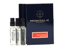 MONTALE PARIS RED VETIVER EDP 2.0ml .06fl oz x 3 COLOGNE PERFUME SPRAY SAMPLES