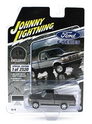 2024 Johnny Lightning 1:64 *BLACK & SILVER* 1994 Ford F-150 Pickup