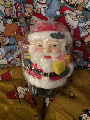 Vintage Robert Alan Candle Philadelphia Original Package New Santa  5 1/2 Inch