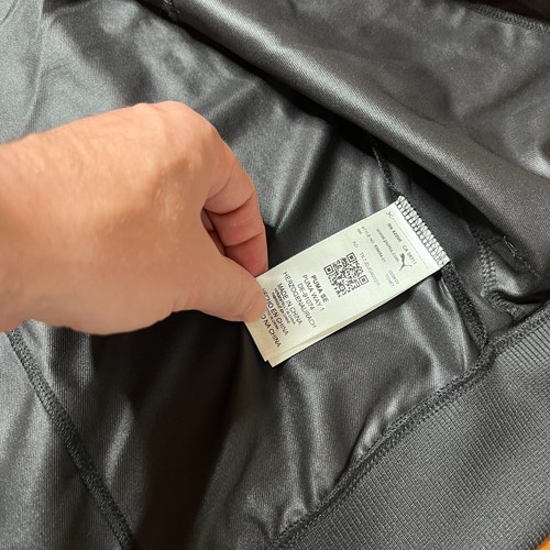 Giacca Puma uomo AMG tessuto full zip Mercedes x Puma nuova con etichetta $120 taglia M - retrò 538454 - Foto 12 di 12