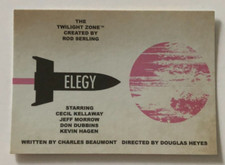 2020 Twilight Zone Archives #J95 ELEGY