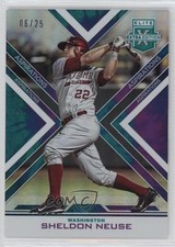 2016 Panini Elite Extra Edition Aspirations Tie-Dye 6/25 Sheldon Neuse #58 12i4