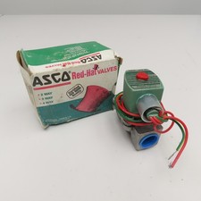 Asco 8215G3 Red Hat 3/4" Solenoid Valve Air Inert Gas