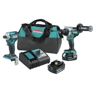 Makita XT288T-R 18V LXT Hammer Drill & Impact Driver 5 Ah Certified Refurbished