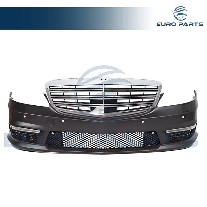 Kit de parachoques delantero con rejilla estilo AMG para MERCEDES BENZ 2007-2013 W221 S63/S65 Foto 2 de 4