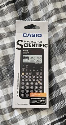Casio Taschenrechner UK's No1. Scientific schwarz FX-991CW 540+ Funktionen brandneu