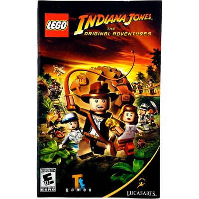 (Manual Only) LEGO Indiana Jones The Original Adventures - Sony Playstation 2
