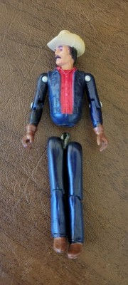  Vintage 80s Wrangler Brand Action Figure ERTL Toy ''The Wrangler'' Needs New Band