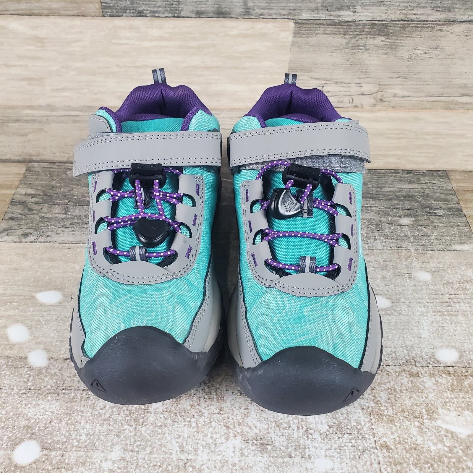 Scarpe da ginnastica Keen Targhee Sport per bambini da tracciamento ed escursionismo taglia 13 Waterfall Vapor