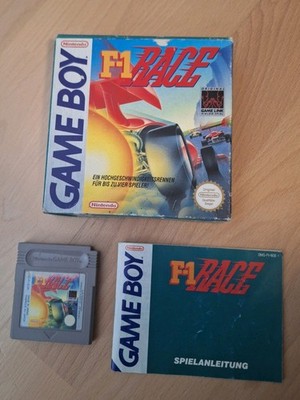 F1 Race OVP Nintendo Game Boy Classic Spiel Formel 1 F 1 Gameboy Autorennen
