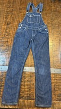 Levi  s Dark Wash Child Sz 10 Overalls 100 Cotton Excellent Condition