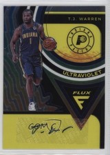 2020-21 Panini Flux Ultraviolet Signatures TJ Warren #UV-TJW Auto 14t3