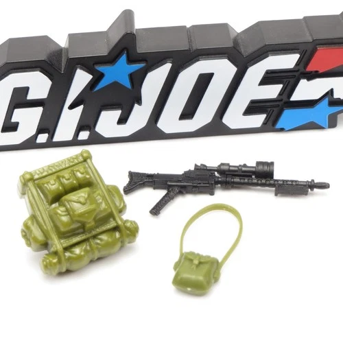 Tunnel Rat Vintage 1987 GI Joe ARAH Figure Accessories Lot