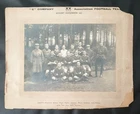 WW1 Military Football Team Photograph 1917 E Company O.C.B. Assoc Football Team.