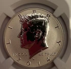 2014 W Kennedy Silver Half Dollar PF69 NGC High Relief