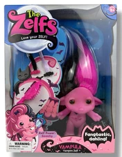 The Zelfs Vampula Vampire Zelf Doll Figure Troll Moose Large Retired New