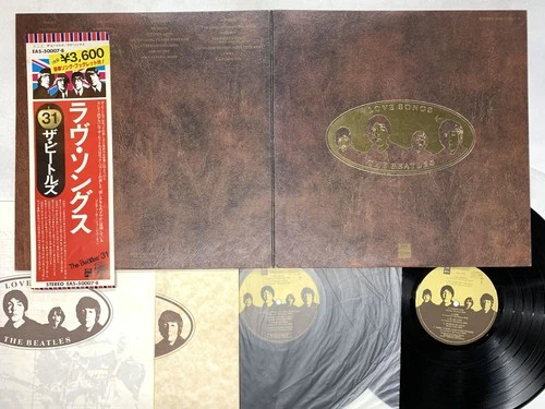 The Beatle Love Songs Japan LP OBI [99099ER]