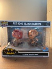 Funko Pop! Figura SDCC 2020 Comic Moment DC Red Hood vs Deathstroke PX