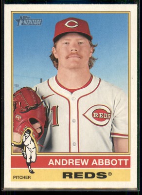 2025 Topps Heritage Andrew Abbott #469 Cincinnati Reds
