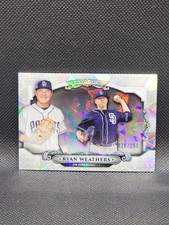 2018 Bowman Chrome Draft RYAN WEATHERS Sterling Continuity atomic refractor /150