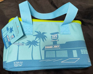 LOT OF 10!! BRAND NEW WITH TAGS! - BLUE - Trader Joe’s Mini Insulated Cooler Bag