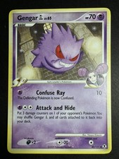 Pokemon Gengar GL 40/111 Rising Rivals Uncommon Card No Bends!