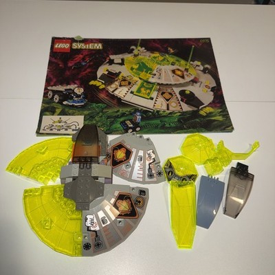 Lego System (6979) U.F.O. Alien Avenger Saucer Top Partial Lot W/ Booklet