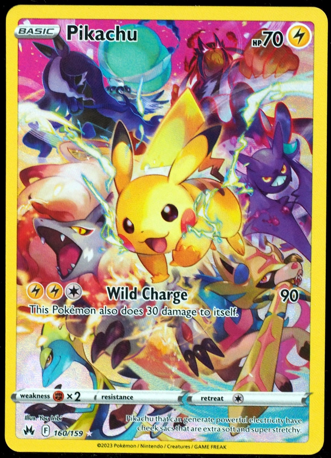 Pikachu #160/159 NM/M Crown Zenith Pokemon Card | Multiple Available!