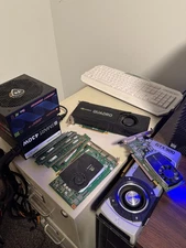 Assorted Computer Parts and Electronics; RAM, GPU, Power Supply, Cables, etc.