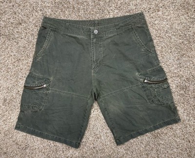 Kuhl Mens 38 Ambush Cargo Shorts Vintage Patina Dye Outdoor Hiking Camp