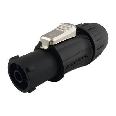 Seetronic Connector SAC3FX, Black, Female, Lockable, 3Pin, Waterproof, Power-In