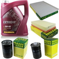 Mann Inspektionspaket 5L Mannol Extreme 5W-40 FüR Audi A6 2.6 2.3 2.8
