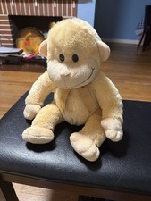 Applause By Russ 14 Monkey Plush Gold Stuffed Animal