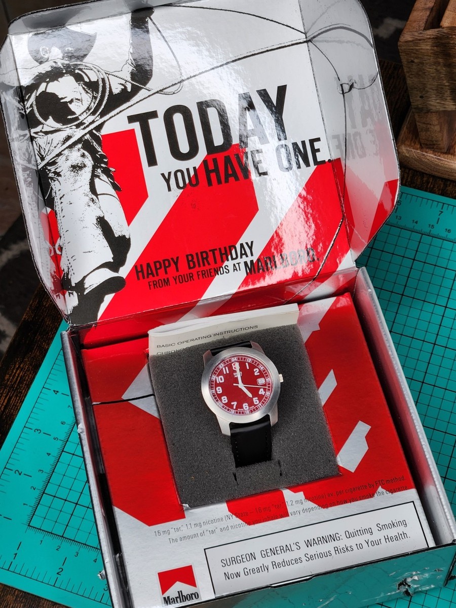 Swiss Army Watch For Marlboro Birthday Promotion *Rare* | eBay