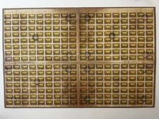 Azerbaijan 1919 FULL SHEET OF STAMPS Lyapin#4 UNIC RARE SPECIAL CANCELLATIONS