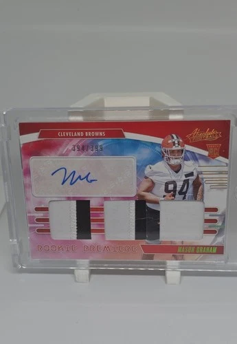 2025 Panini Absolute Mason Graham Base (RAW)