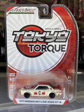 GREENLIGHT GL47040-B 1/64 1971 NISSAN SKYLINE 2000 GT-R NO.6