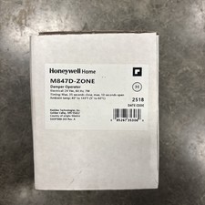 Honeywell Home M847D Zone Damper Operator, 24V AC, 60Hz, 7W