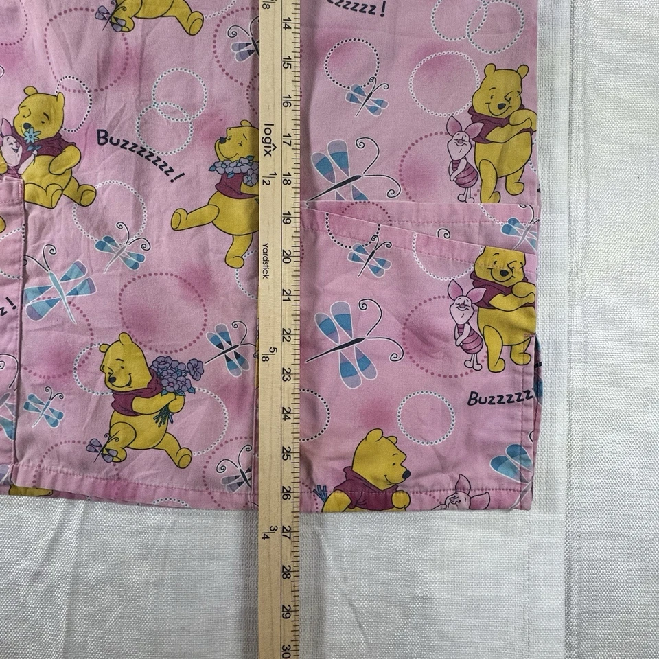 Disney Winnie The Pooh скрабы женский размер маленький розовый и графический дизайн Pooh - Изображение 4 из 4