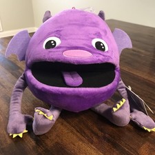 The Puppet Company Purple Baby Bat Monster Hand Puppet Toy Plush 12