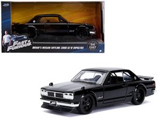 Brian's Nissan Skyline 2000 GT-R KPGC10 Black "Fast Furious" Movie 1/32 Diec